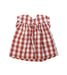 A Red Short Sleeve Dresses from Petit Bateau in size 6-12M for girl. (Back View)