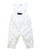 A White Sleeveless Jumpsuits from Jacadi in size 3-6M for neutral. (Front View)