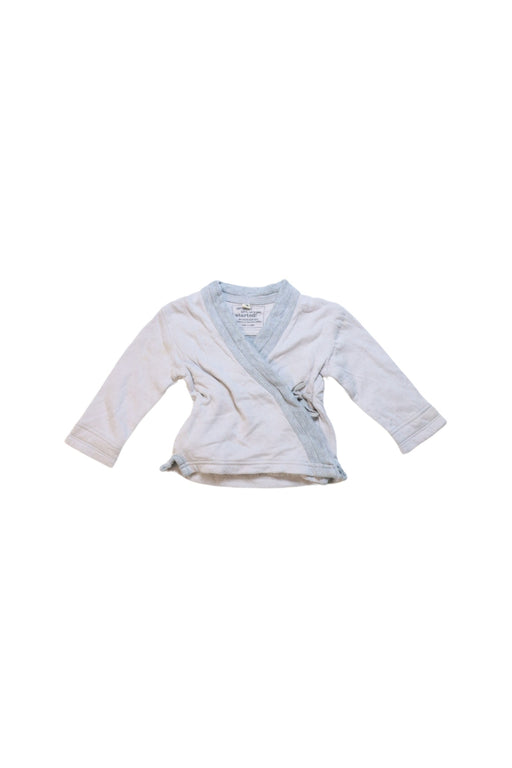 A Grey Long Sleeve Tops from Imps & Elfs in size 3-6M for neutral. (Front View)