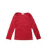 A Red Long Sleeve Tops from Mabo in size 4T for girl. (Front View)