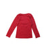 A Red Long Sleeve Tops from Mabo in size 4T for girl. (Back View)