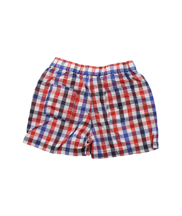 A White Shorts from Petit Bateau in size 3-6M for boy. (Back View)