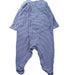 A Blue Onesies from Petit Bateau in size 3-6M for boy. (Back View)