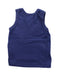 A Blue Sleeveless T Shirts from Petit Bateau in size 3-6M for boy. (Back View)