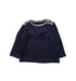 A Blue Long Sleeve T Shirts from Petit Bateau in size 6-12M for boy. (Front View)