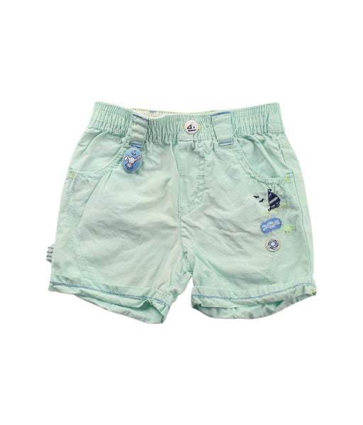 A Green Shorts from Sergent Major in size 3-6M for girl. (Front View)