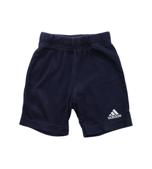 A Blue Shorts from Adidas in size 6-12M for boy. (Front View)