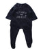A Blue Onesies from Vertbaudet in size 0-3M for boy. (Front View)