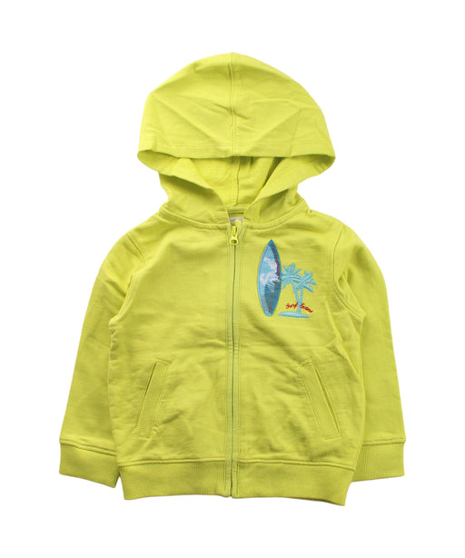 A Yellow Lightweight Jackets from La Compagnie des Petits in size 6-12M for neutral. (Front View)