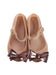 A Pink Flats from Mini Melissa in size 4T for girl. (Back View)