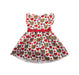 A White Short Sleeve Dresses from Moschino in size 6-12M for girl. (Back View)