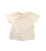A White Short Sleeve Tops from Paz Rodriguez in size 6-12M for girl. (Back View)