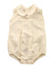 A White Sleeveless Bodysuits from Paz Rodriguez in size 3-6M for girl. (Front View)