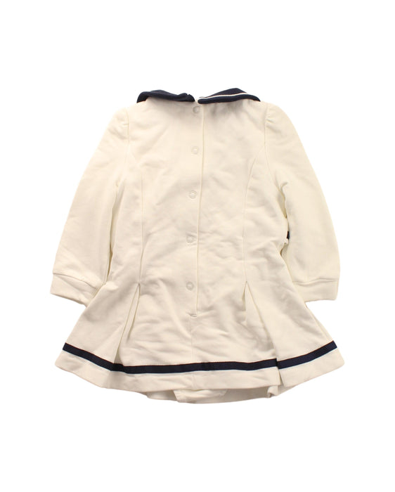 A Blue Long Sleeve Dresses from Nicholas & Bears in size 6-12M for girl. (Back View)