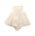 A White Sleeveless Bodysuits from Nicholas & Bears in size 6-12M for girl. (Back View)