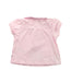 A Pink Short Sleeve Polos from Jacadi in size 12-18M for girl. (Back View)