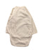 A Beige Long Sleeve Bodysuits from Petit Bateau in size 3-6M for neutral. (Back View)