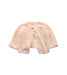 A Beige Cardigans from Petit Bateau in size 3-6M for girl. (Front View)