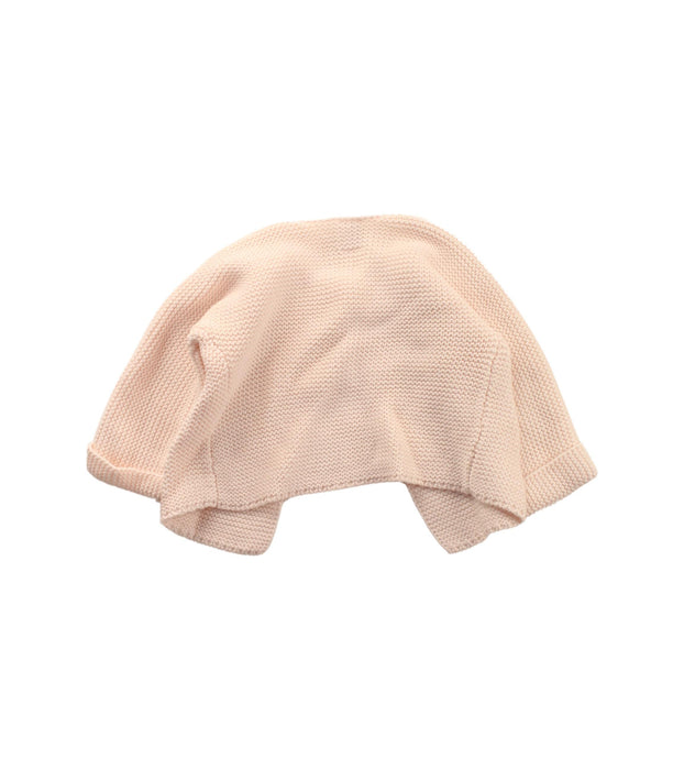 A Beige Cardigans from Petit Bateau in size 3-6M for girl. (Back View)