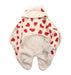 A Red Swaddles from Chicco in size 0-3M for neutral. (Back View)