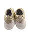 A White Loafers & Moccasins from Little Caleb in size 12-18M for neutral. (Back View)