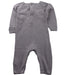A Grey Long Sleeve Jumpsuits from Chateau de Sable in size 0-3M for neutral. (Back View)