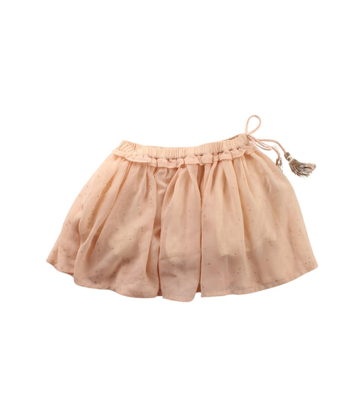 A Pink Short Skirts from Velveteen in size 2T for girl. (Front View)