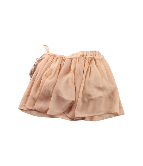 A Pink Short Skirts from Velveteen in size 2T for girl. (Back View)