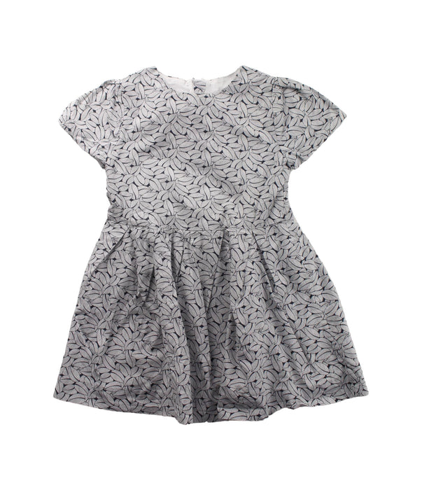 A Black Short Sleeve Dresses from Jacadi in size 5T for girl. (Front View)