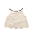A Beige Sleeveless Tops from Jacadi in size 5T for girl. (Front View)