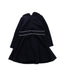 A Black Long Sleeve Dresses from Jacadi in size 3T for girl. (Back View)