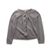 A Grey Cardigans from Bonpoint in size 6T for girl. (Front View)