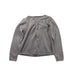 A Grey Cardigans from Bonpoint in size 6T for girl. (Back View)