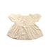 A Beige Short Sleeve Tops from Bonpoint in size 3T for girl. (Back View)