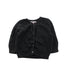 A Black Cardigans from Bonpoint in size 4T for girl. (Front View)