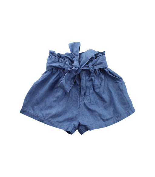 A Blue Shorts from Excuse My French in size 4T for girl. (Front View)