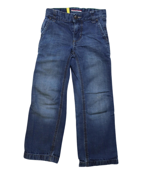 A Blue Jeans from Tommy Hilfiger in size 4T for boy. (Front View)