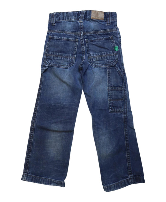 A Blue Jeans from Tommy Hilfiger in size 4T for boy. (Back View)