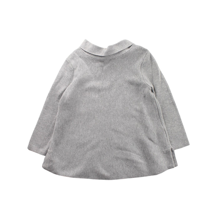 A Grey Long Sleeve Dresses from COS in size 2T for girl. (Front View)