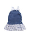 A Blue Sleeveless Dresses from Paz Rodriguez in size 12-18M for girl. (Front View)