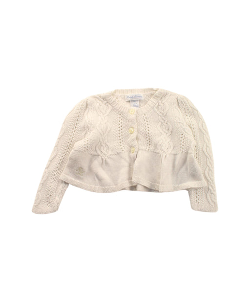 A White Cardigans from Ralph Lauren in size 6-12M for girl. (Front View)