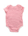 A Pink Short Sleeve Bodysuits from Ralph Lauren in size 3-6M for girl. (Back View)