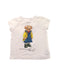 A White Short Sleeve T Shirts from Ralph Lauren in size 6-12M for girl. (Front View)