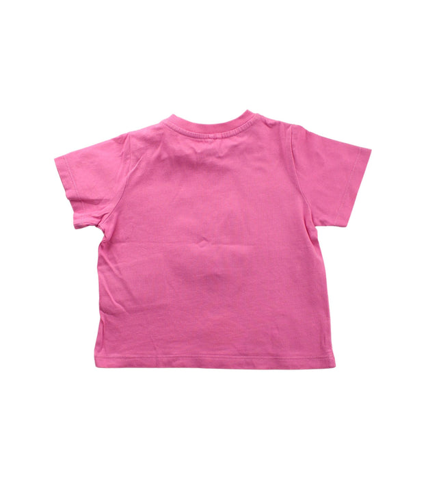 A Pink Short Sleeve T Shirts from Stella McCartney in size 6-12M for girl. (Back View)