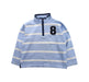 A Blue Zippered Sweatshirts from Thomas Brown in size 4T for boy. (Front View)