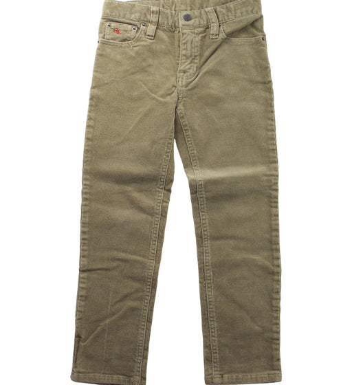 A Green Casual Pants from Polo Ralph Lauren in size 5T for boy. (Front View)