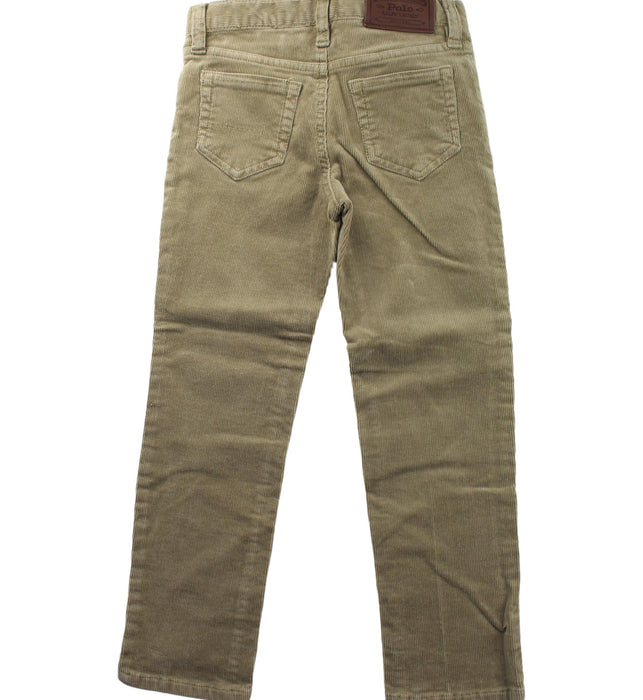 A Green Casual Pants from Polo Ralph Lauren in size 5T for boy. (Back View)