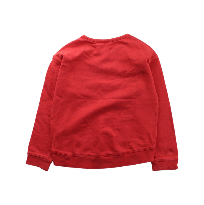 A Red Crewneck Sweatshirts from ESPRIT in size 4T for girl. (Back View)
