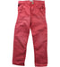 A Red Casual Pants from Chipie in size 5T for girl. (Front View)