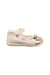 A White Flats from Chicco in size 12-18M for girl. (Front View)